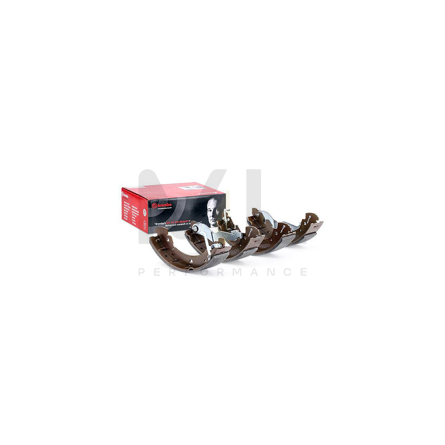 BREMBO S 85 515 Brake Shoe Set with handbrake lever