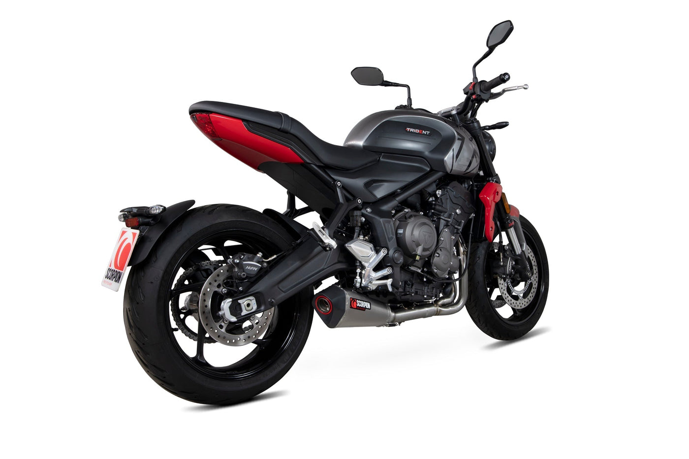 Scorpion RTR91SYSTEO Triumph Trident 660 Serket Taper Full System - Titanium Sleeve | UK