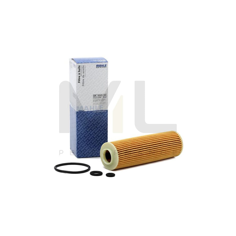 MAHLE ORIGINAL OX 183/5D1 Oil Filter Filter Insert | Performance Parts DirectCar Parts