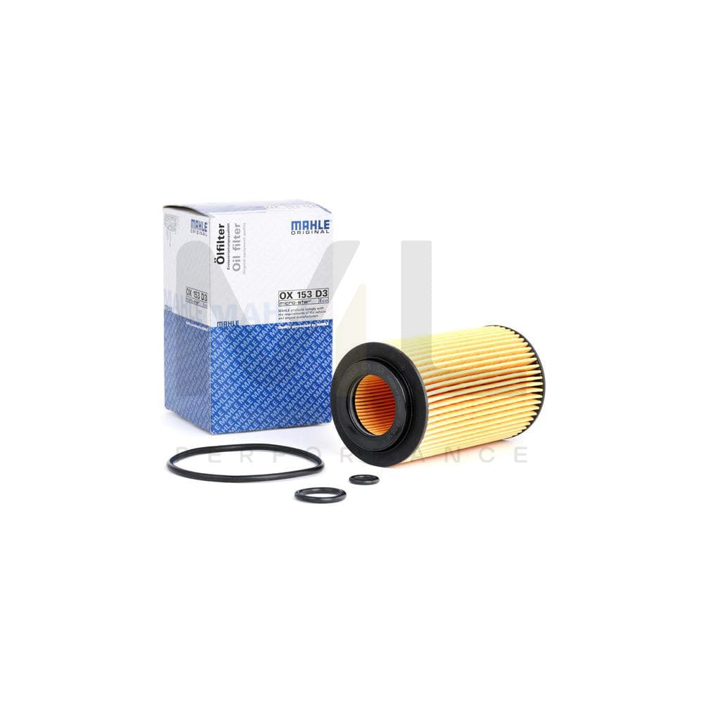 MAHLE ORIGINAL OX 153D3 Oil Filter Filter Insert | Performance Parts DirectCar Parts