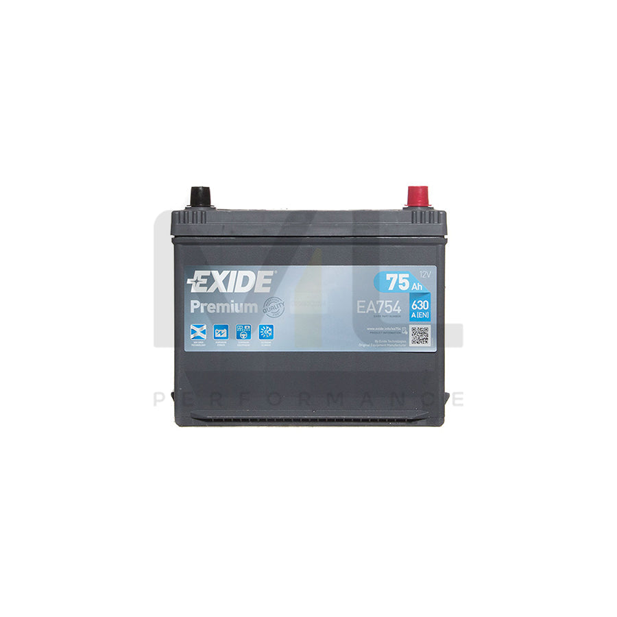 Exide Premium 030 Car Battery (75Ah) - 5 Year Guarantee