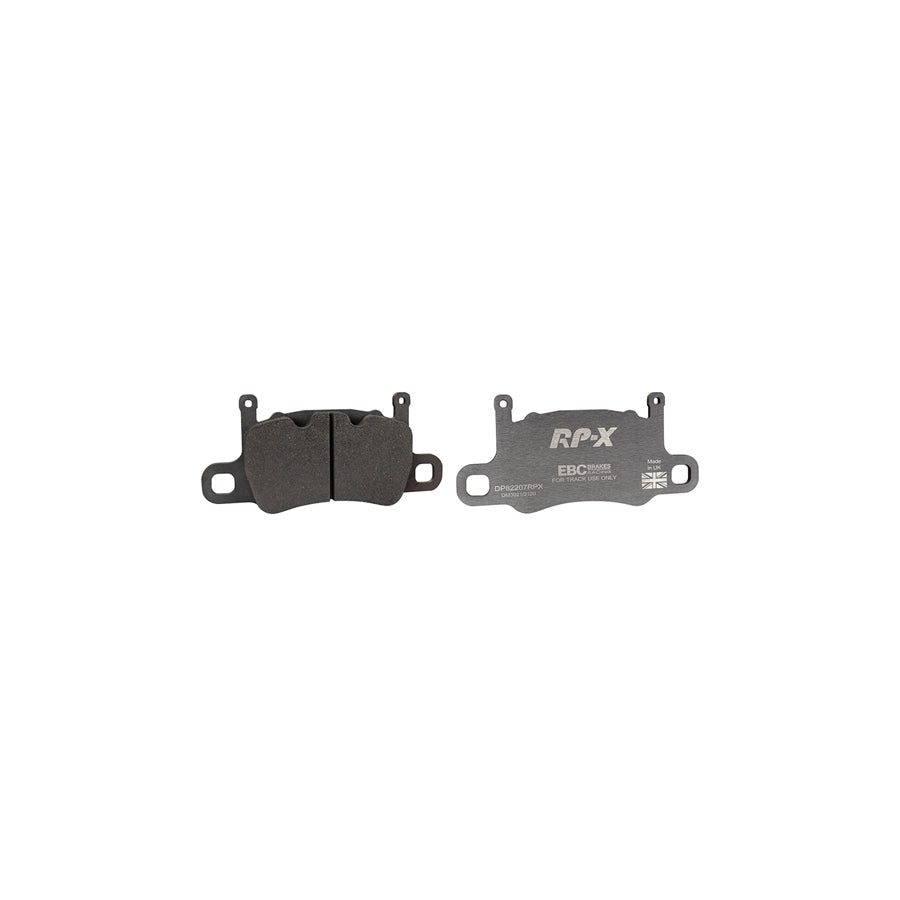 EBC DP82207RPX Porsche RP-X Full Race Rear Brake Pads - Brembo Caliper (Inc. Porsche 911 & Cayman) 1 |