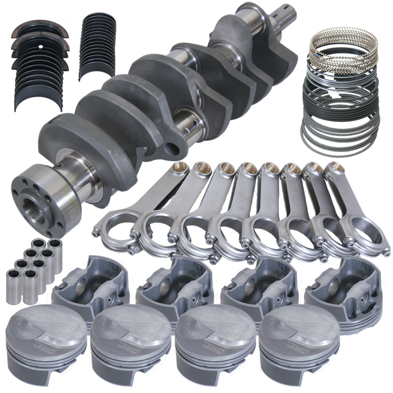 Eagle Chevy 454 4.250in Crank 6.385in H-Beam 18cc Dome 4.350in Pistons Rotating Assembly