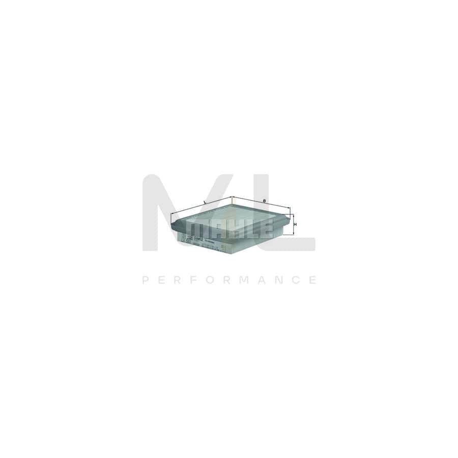 MAHLE ORIGINAL LX 591 Air Filter Filter Insert | Performance Parts DirectCar Parts