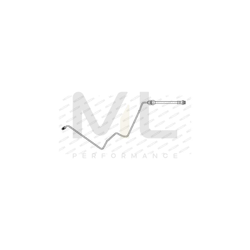 FERODO FHY2715 Brake Hose 660mm, M 10X1 | Performance Parts Direct Car Parts