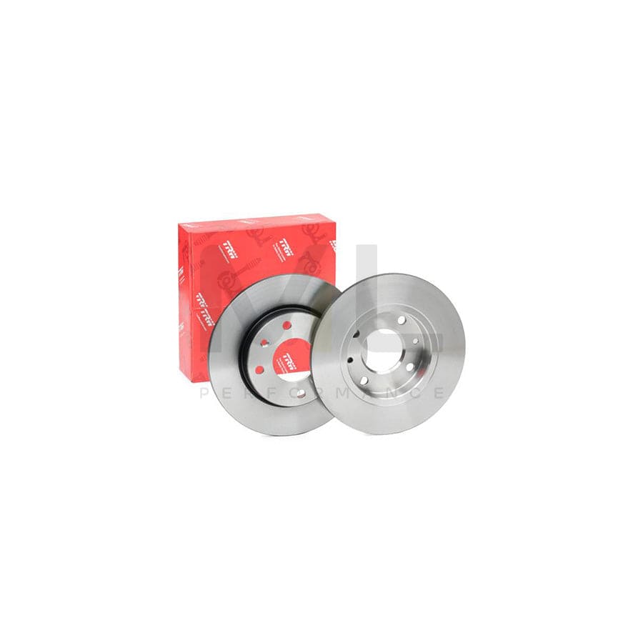 TRW DF1217 Brake Disc Solid, Painted, with bolts/screws | Performance Parts Direct Car Parts