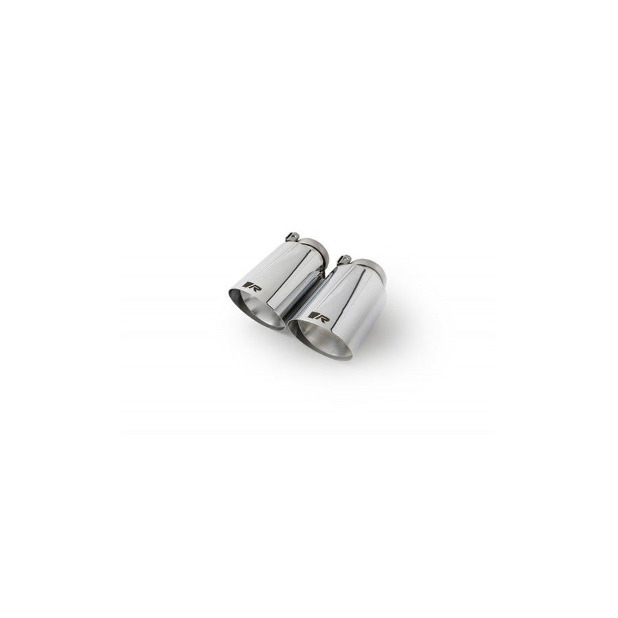 Remus BMW Mini B58 F22 F23 F54 Straight Cut Chrome Tailpipes Pair (M240i, 645Ci, 650Ci, Cooper S Clubman & JCW ALL4)