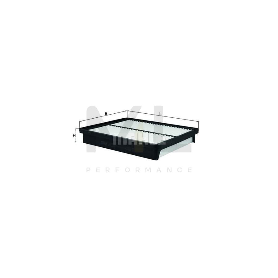 MAHLE ORIGINAL LX 3540 Air Filter Filter Insert | Performance Parts DirectCar Parts