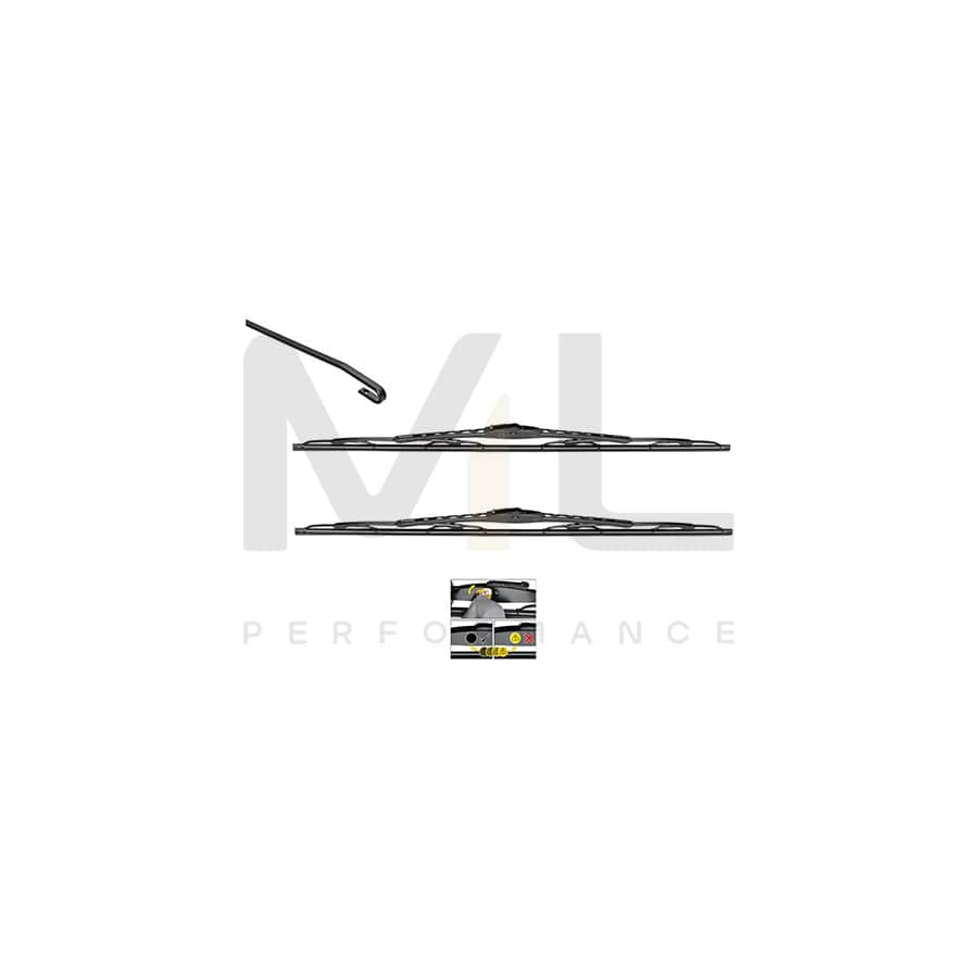 Valeo Silencio Specific Wiper Blade Set Vm215 Front