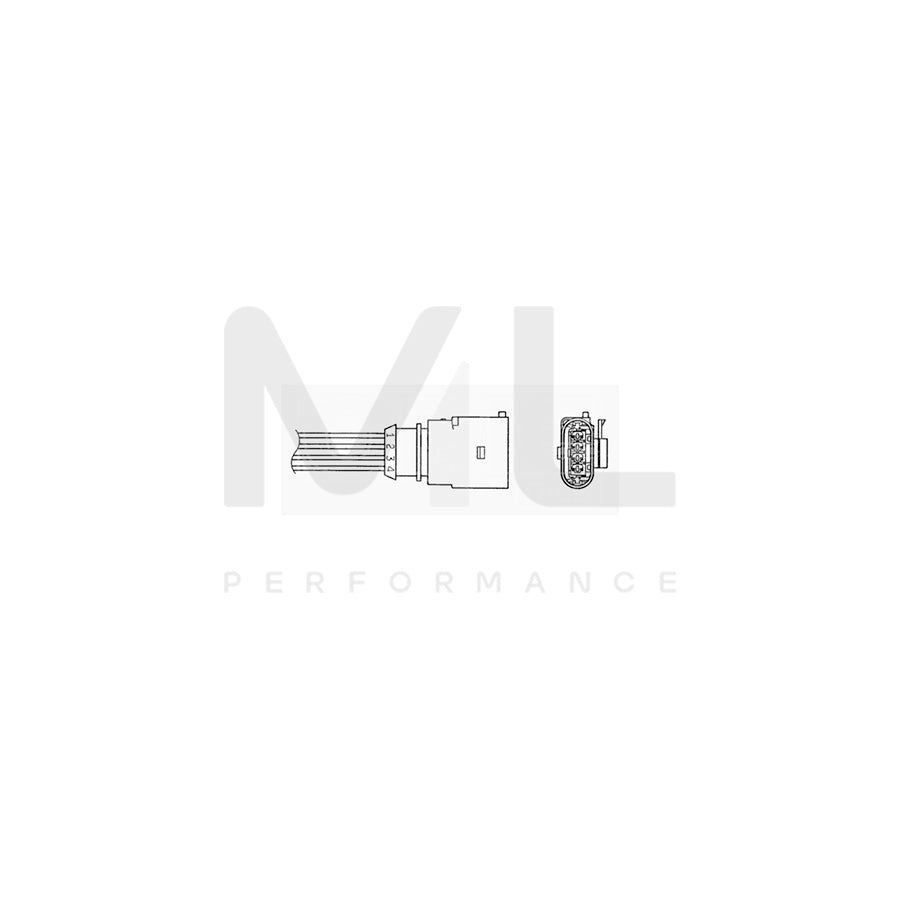 NTK Lambda Sensor / O2 Sensor (NGK 90280) - OZA871-EE2