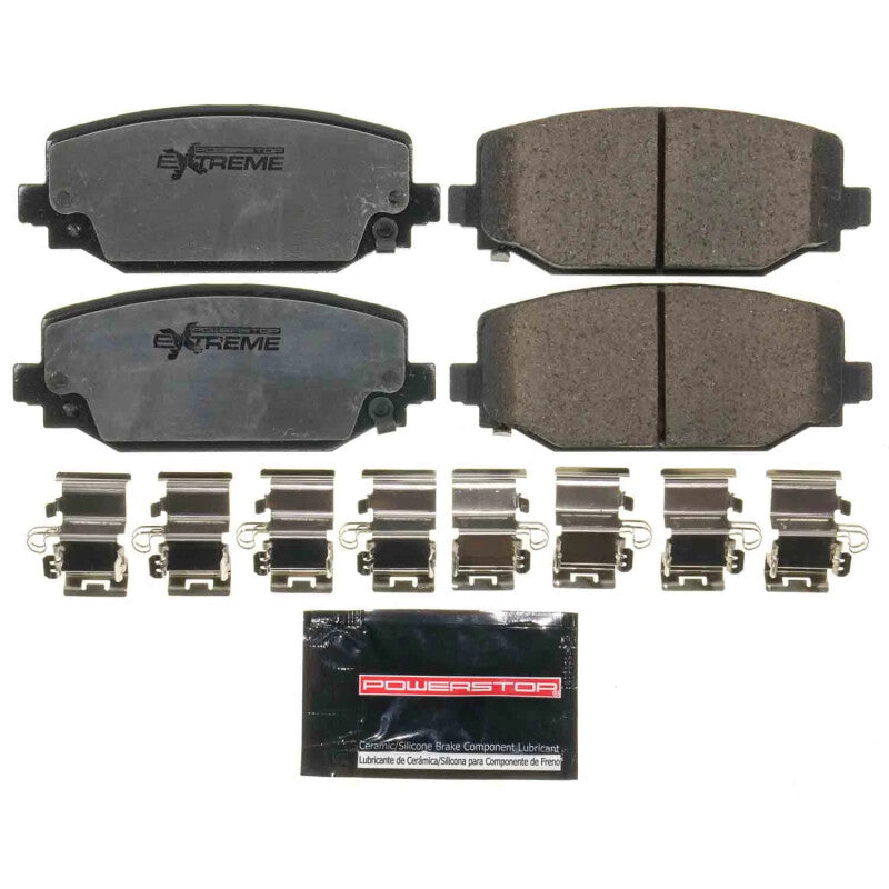 PowerStop Power Stop 2022 Jeep Grand Cherokee Rear Z36 Truck & Tow Brake Pads w/Hardware