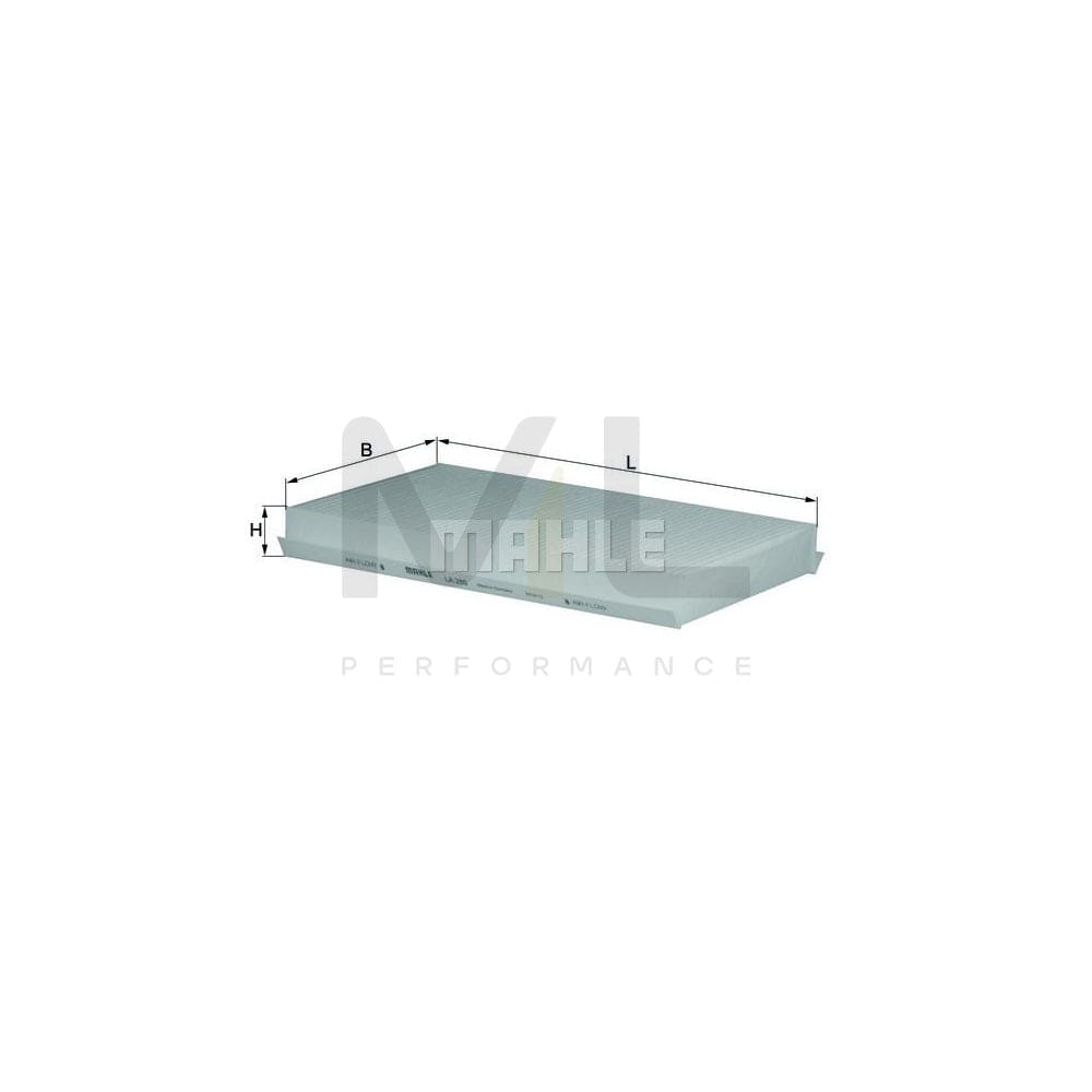 MAHLE ORIGINAL LA 280 Pollen filter Particulate Filter | Performance Parts DirectCar Parts