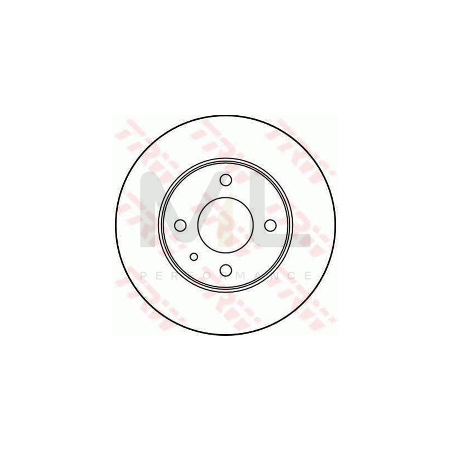 TRW DF1751 Brake Disc Solid | Performance Parts Direct Car Parts