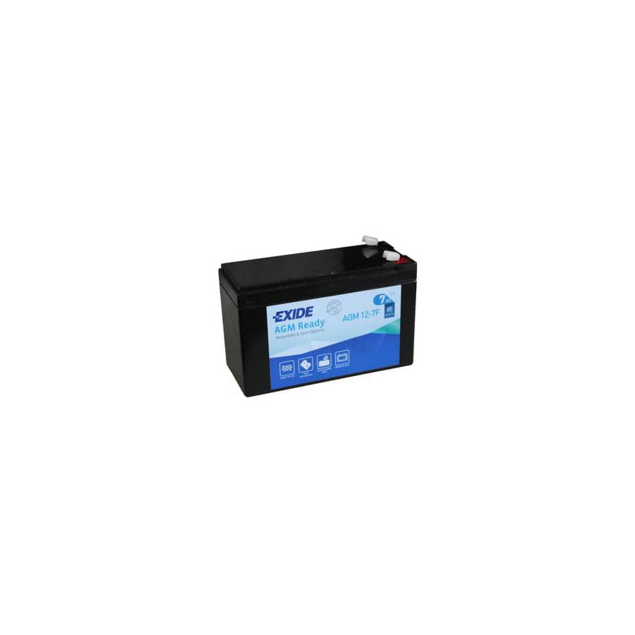 Exide AGM12-7F Motorcycle Battery 12V (4923)
