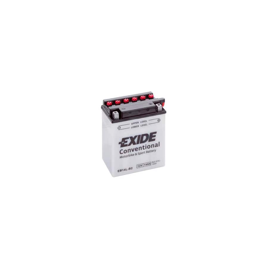 Exide EB14L-B2 12V Conventional Motorcycle Battery