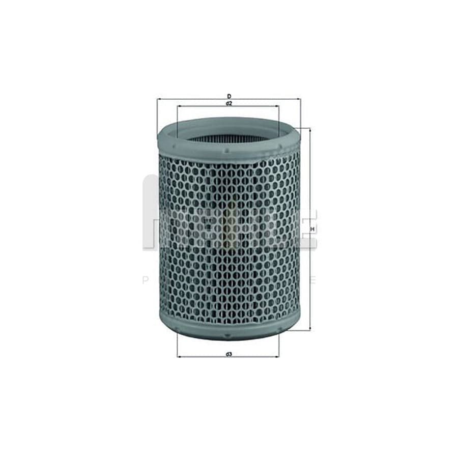 MAHLE ORIGINAL LX 130 Air Filter Filter Insert | Performance Parts DirectCar Parts