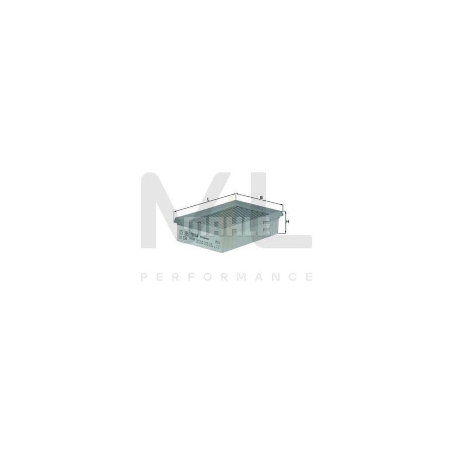 MAHLE ORIGINAL LX 554 Air Filter for MAZDA Xedos 6 (CA) Filter Insert | Performance Parts DirectCar Parts