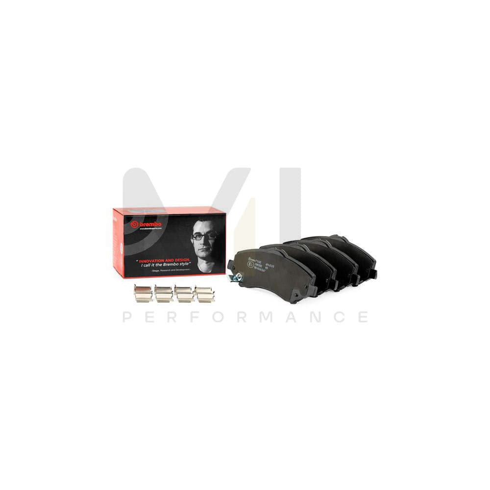 Brembo P 11 025 Brake Pad Set With Acoustic Wear Warning