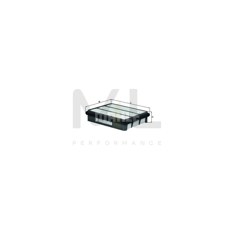 MAHLE ORIGINAL LX 1040 Air Filter Filter Insert | Performance Parts DirectCar Parts