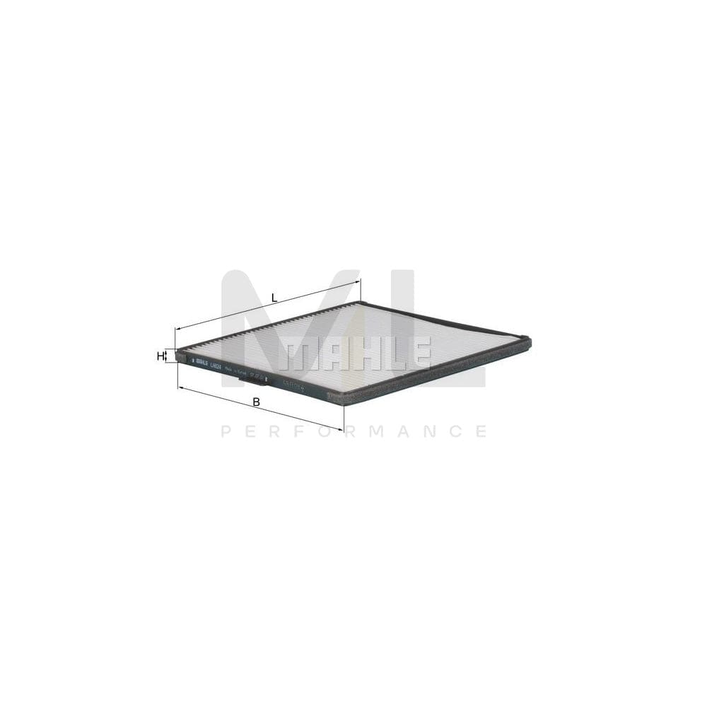 MAHLE ORIGINAL LA 624 Pollen filter Particulate Filter | Performance Parts DirectCar Parts