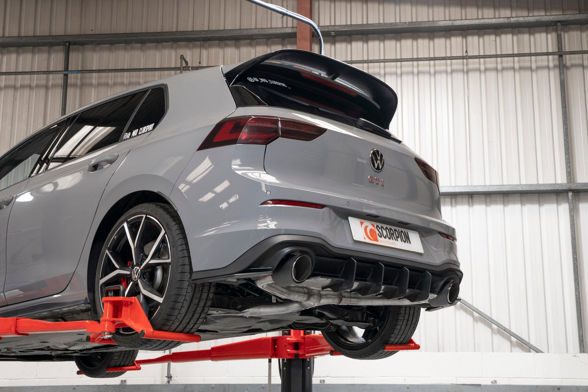 Scorpion SVW069CF VW Golf GTI MK8 Resonated Gpf-Back Exhaust System
