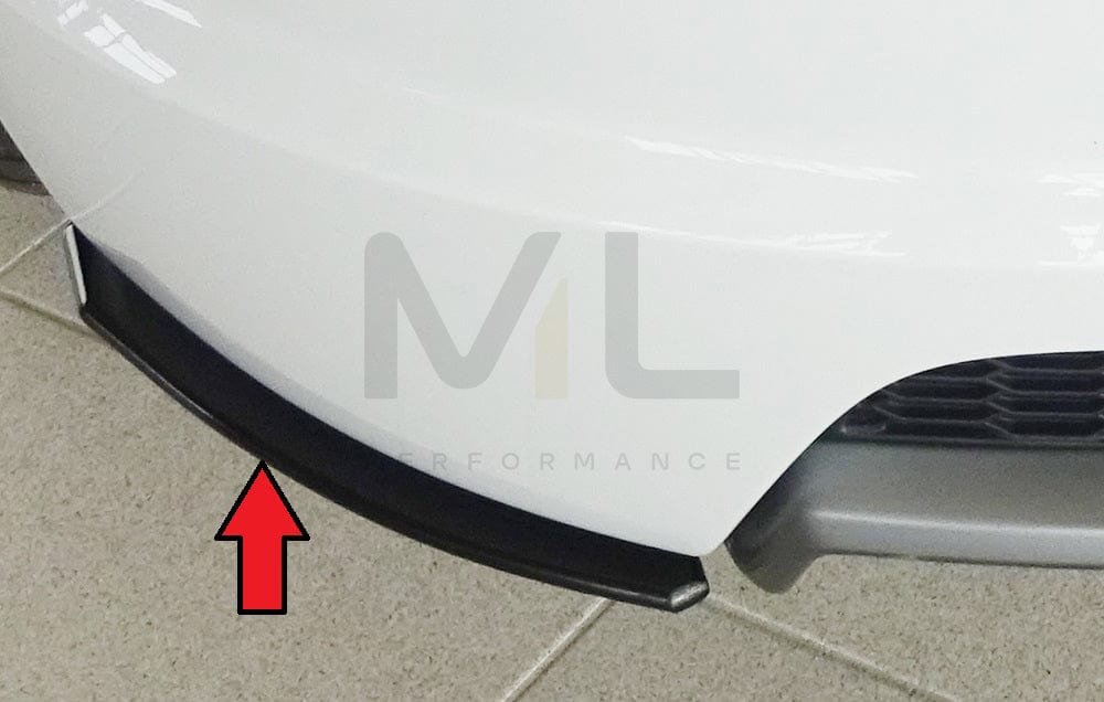 Rieger Audi 8J-FV 8S Left & Right Rear Side Splitters (TT & TTS)