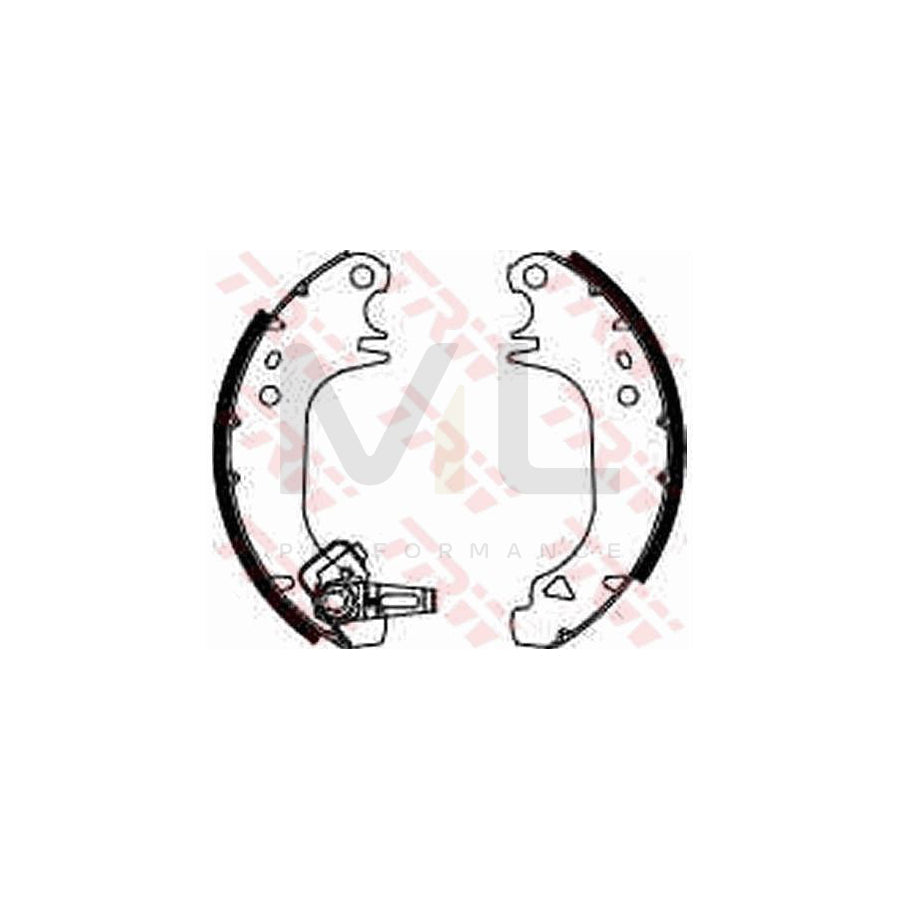 TRW GS8322 Brake Shoe Set | Performance Parts Direct Car Parts