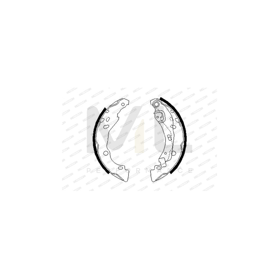 FERODO PREMIER FSB642 Brake Shoe Set | Performance Parts Direct Car Parts