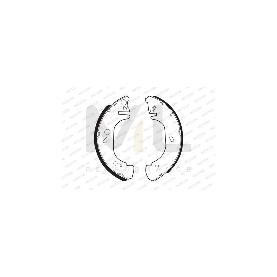 FERODO PREMIER FSB541 Brake Shoe Set | Performance Parts Direct Car Parts