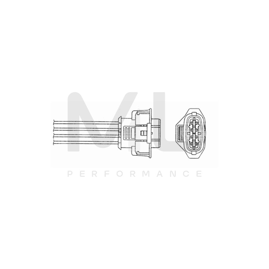 NTK Lambda Sensor / O2 Sensor (NGK 91126) OZA770-EE62