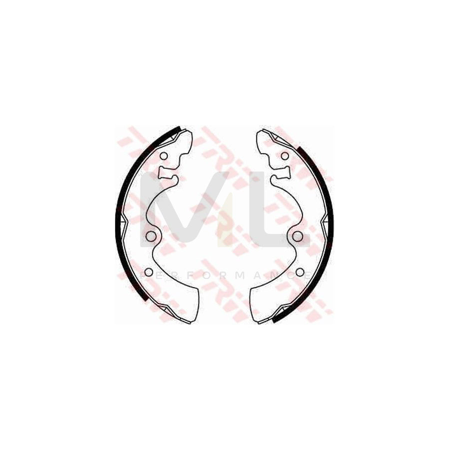 TRW GS8096 Brake Shoe Set | Performance Parts Direct Car Parts