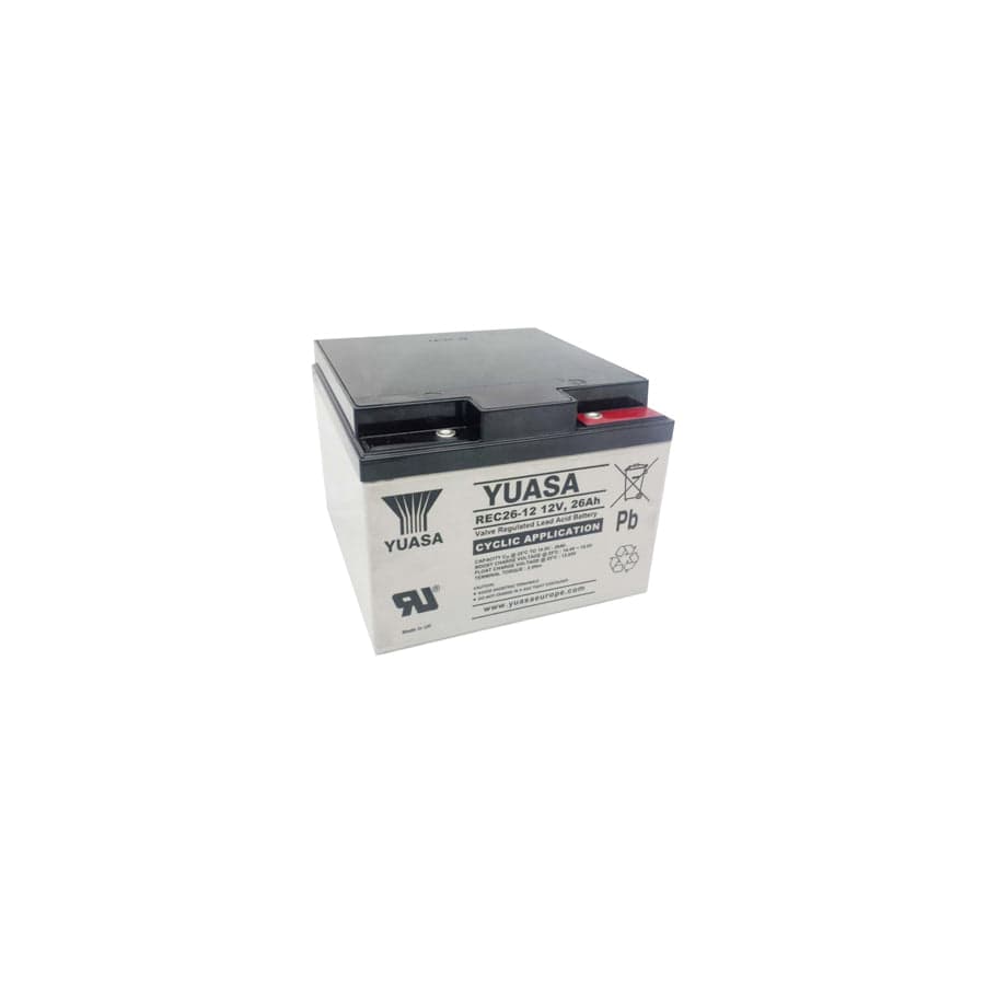 Yuasa REC26-12 Golf & Mobility Battery (26V 12Ah)