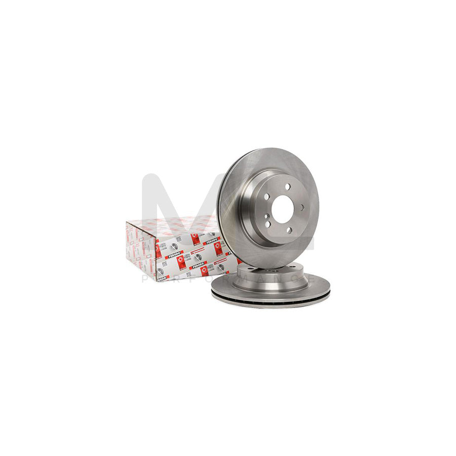 FERODO PREMIER DDF1672 Brake Disc Vented, with bolts/screws | Performance Parts Direct Car Parts