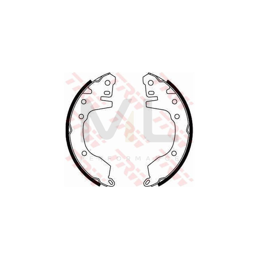 TRW GS8517 Brake Shoe Set for MITSUBISHI Space Wagon I (D00) | Performance Parts Direct Car Parts