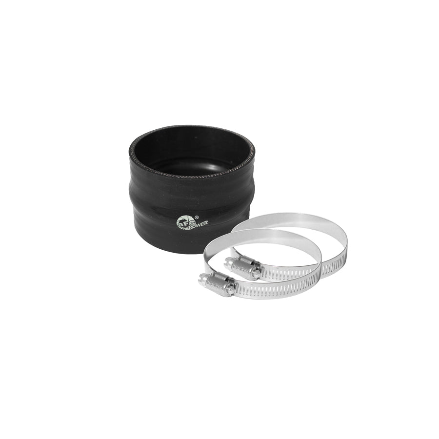 aFe 59-00017 (3 IN ID x 2-1/4 IN L) Straight Coupler w/ Hump - Black Replacement Coupling Kit