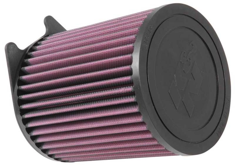 K&N Engineering K&N Replacement Round Straight Air Filter for 14-15 Mercedes Benz A45/CLA45/GLA45 AMG 2.0L