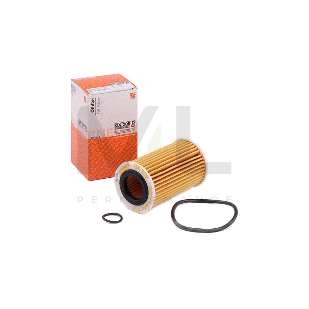 MAHLE ORIGINAL OX 209D Oil Filter Filter Insert | Performance Parts DirectCar Parts