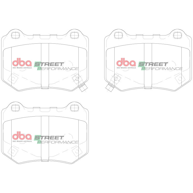 DBA 18-21 Subaru STI Rear SP Performance Brake Pads