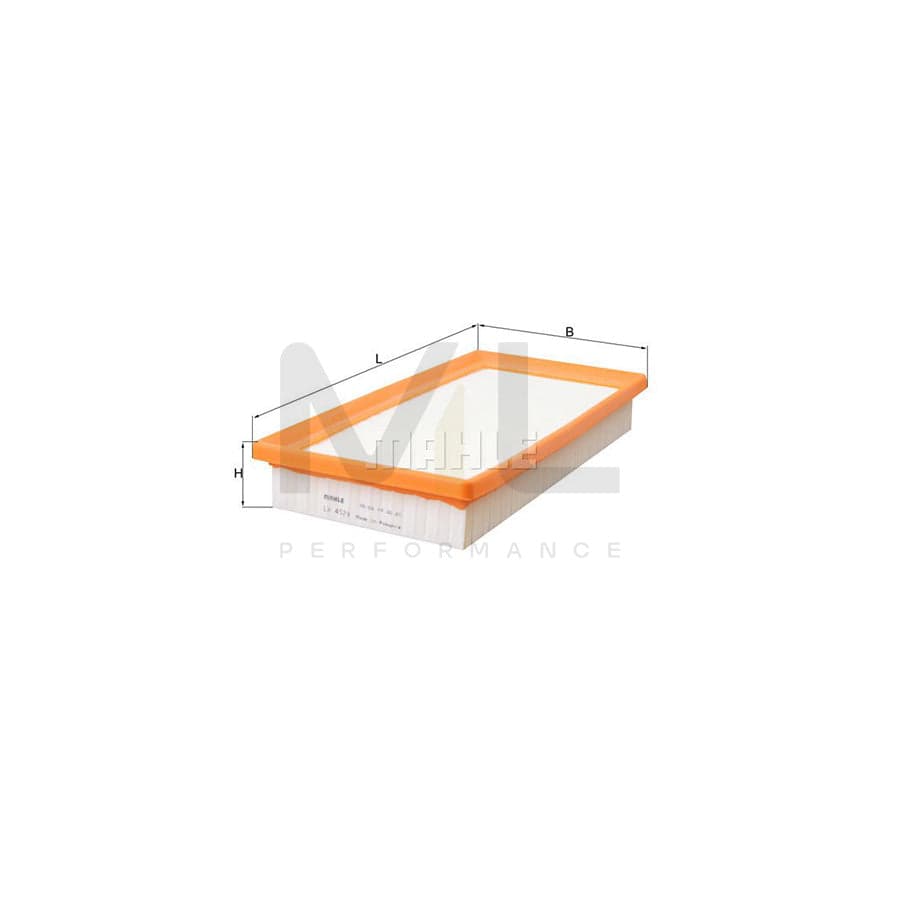 MAHLE ORIGINAL LX 4529 Air Filter Filter Insert | Performance Parts DirectCar Parts