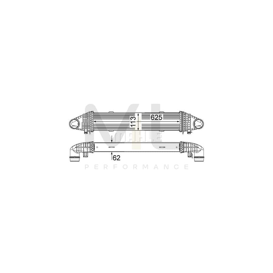 MAHLE ORIGINAL CI 356 000P Intercooler | Performance Parts DirectCar Parts