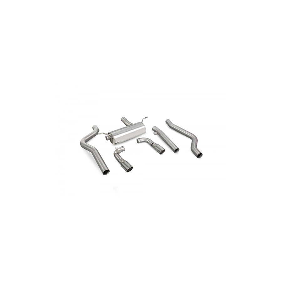 Scorpion BMW F20 F21 M140i Non-resonated Cat-Back Exhaust