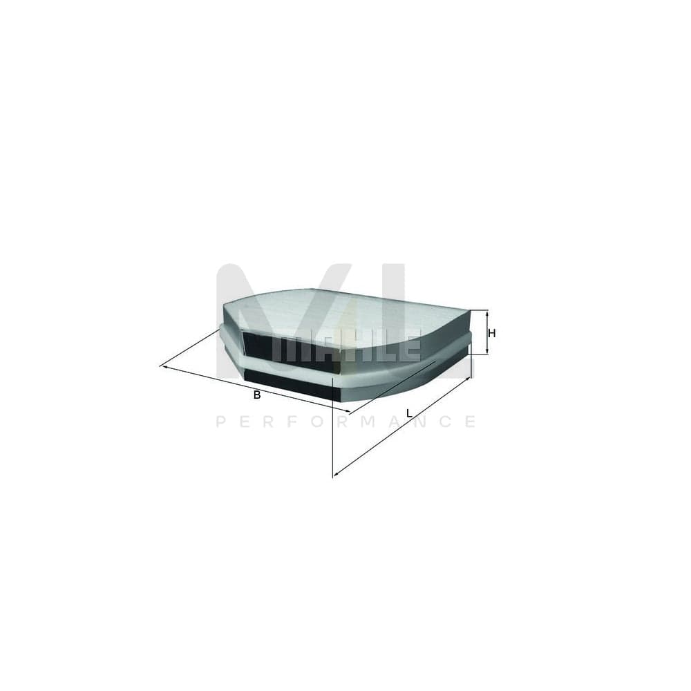 MAHLE ORIGINAL LA 37/1 Pollen filter Particulate Filter | Performance Parts DirectCar Parts