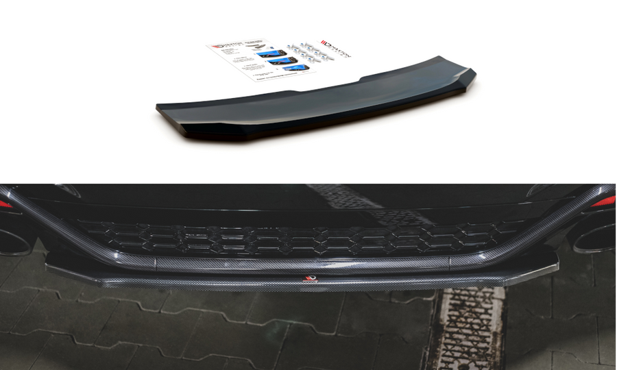 Maxton Design Audi RS5 F5 (Facelift) Central Rear Splitter
