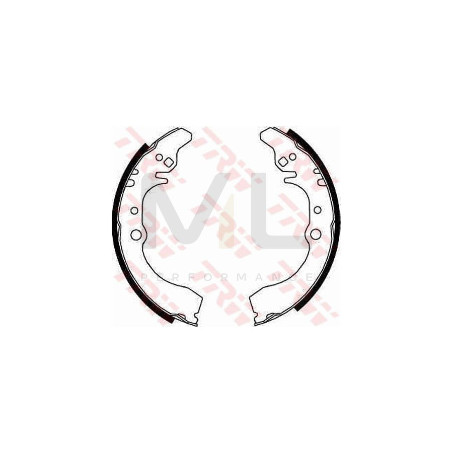 TRW GS8647 Brake Shoe Set | Performance Parts Direct Car Parts
