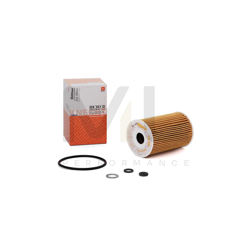 MAHLE ORIGINAL OX 351D Oil Filter Filter Insert | Performance Parts DirectCar Parts