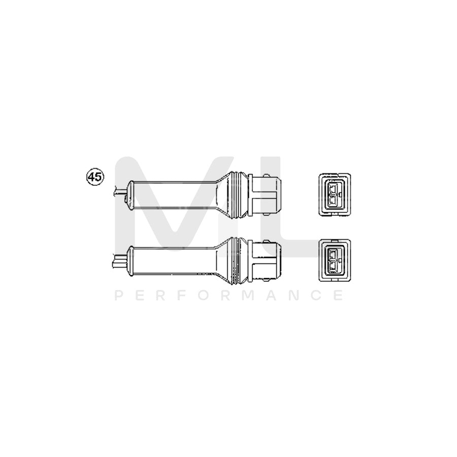 NTK Lambda Sensor / O2 Sensor (NGK 0280) - OZA446-E48