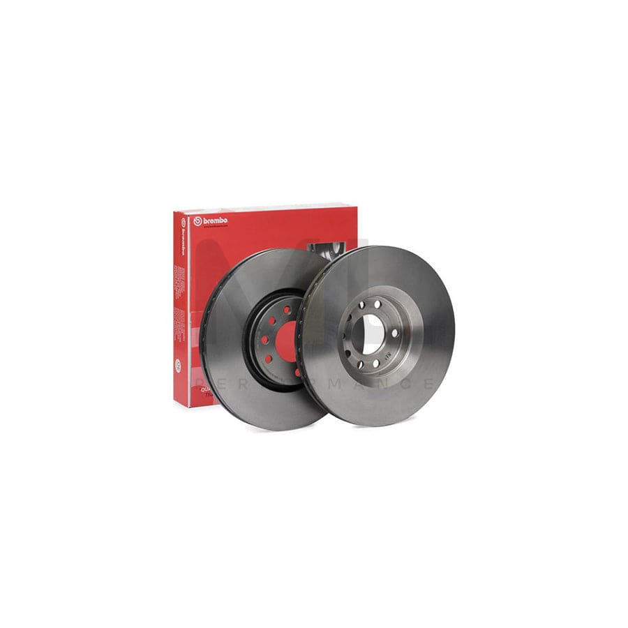 BREMBO COATED DISC LINE 09.9177.11 Brake Disc Internally Vented, Coated, High-carbon - 1 piece