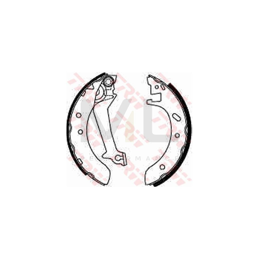 TRW GS8537 Brake Shoe Set | Performance Parts Direct Car Parts