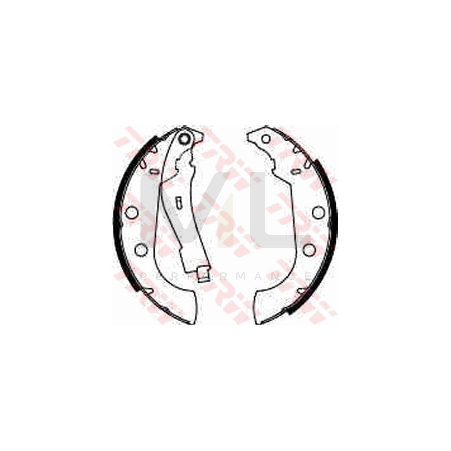 TRW GS8272 Brake Shoe Set | Performance Parts Direct Car Parts