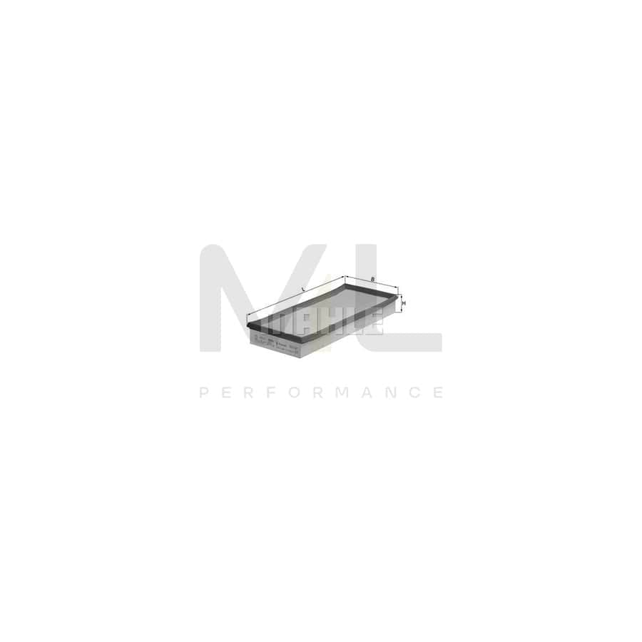 MAHLE ORIGINAL LX 662 Air Filter Filter Insert | Performance Parts DirectCar Parts